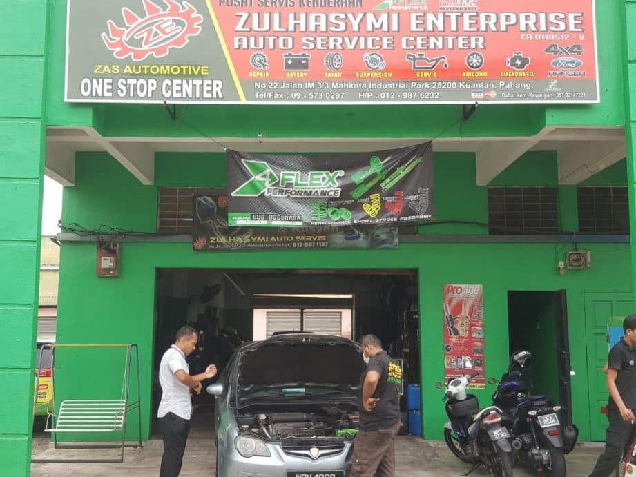 bengkel kenderaan zbs empire