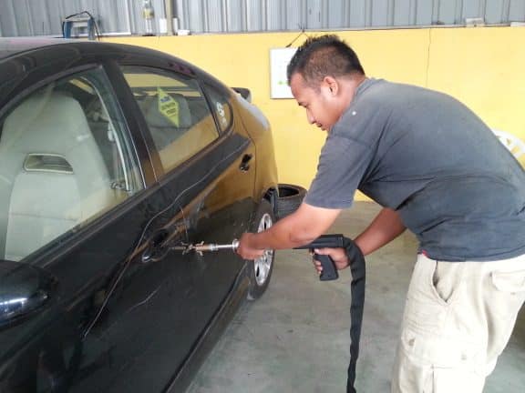 best sinar ketuk dan cat kenderaan