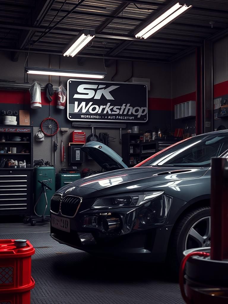Bengkel Automotif SK โ Perkhidmatan Penjagaan dan Penyelenggaraan Kereta Profesional 1 SK Auto Workshop